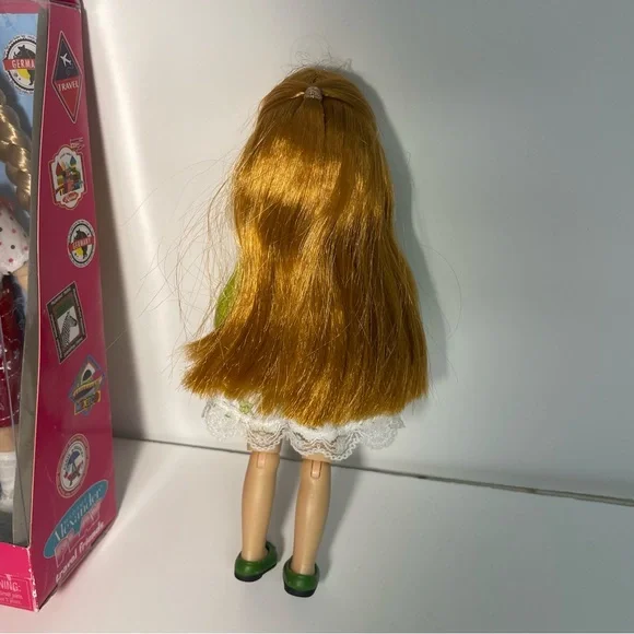 Three Madame Alexander Play Travel Friends Dolls 8" Germany Ireland France - Picture 6 of 11